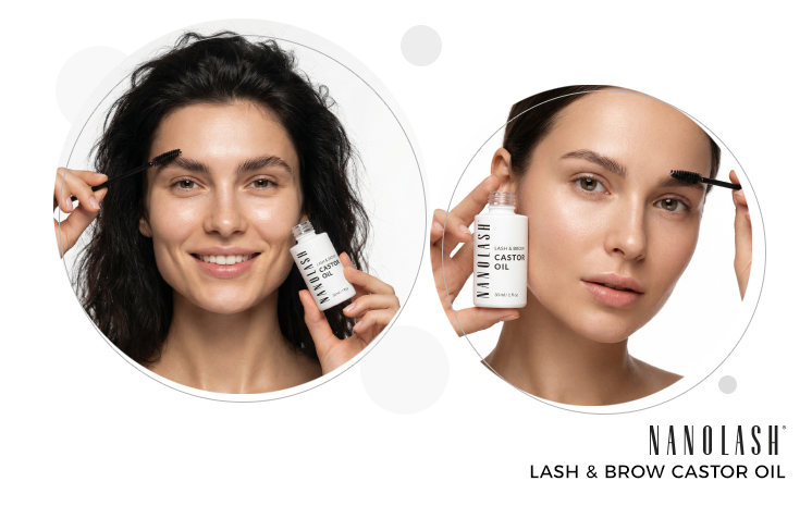 nanolash olio di ricino sulle ciglia